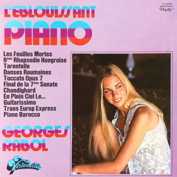 GEORGES RABOL - L'Eblouissant Piano - Disque 33T