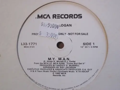 GERI LOGAN - M.Y. M.A.N. - Disque Maxi x 1