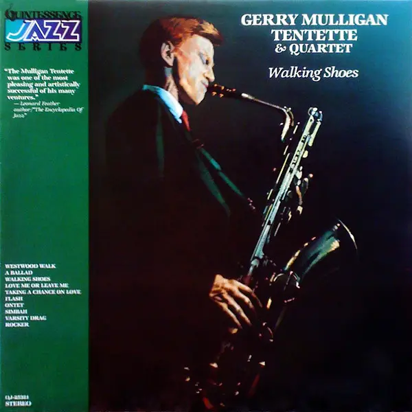 GERRY MULLIGAN TENTETTE & GERRY MULLIGAN QUARTET - Walking Shoes - Disque 33T