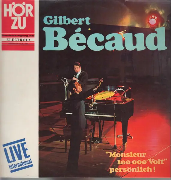 Gilbert Bécaud Live