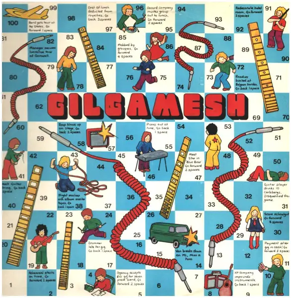 GILGAMESH - Gilgamesh (1ST UK PRESS ON CAROLINE W/ ''SIDE ONE'' ABOVE HOLE) - LP