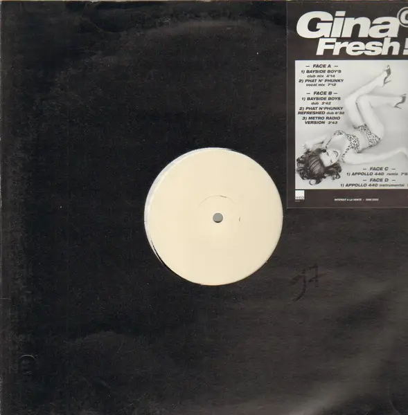 GINA G - Fresh! (PROMO) - Disque Maxi x 2