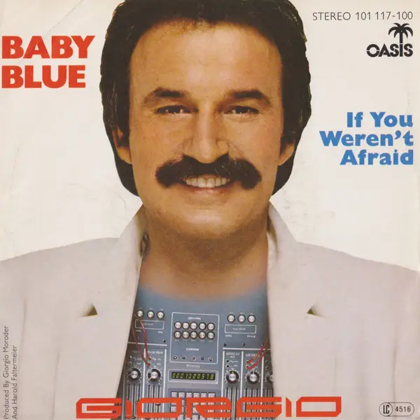GIORGIO MORODER - Baby Blue / If You Weren't Afraid - 7inch x 1