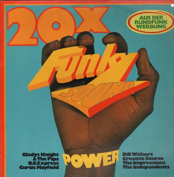 GLADYS KNIGHT, BILL WITHERS, CURTIS MAYFIELD,.. - 20x Funky Sound Power - Disque 33T