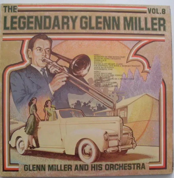 GLENN MILLER AND HIS ORCHESTRA - The Legendary Glenn Miller Vol.8 - Disque 33T