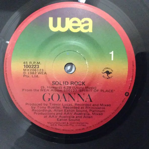 Goanna Solid Rock (MISSING COVER)