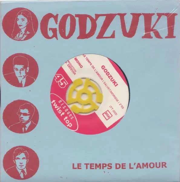 GODZUKI / OUTRAGEOUS CHERRY - Le Temps De L'Amour / Quand On A Que L'Amour - 7inch x 1