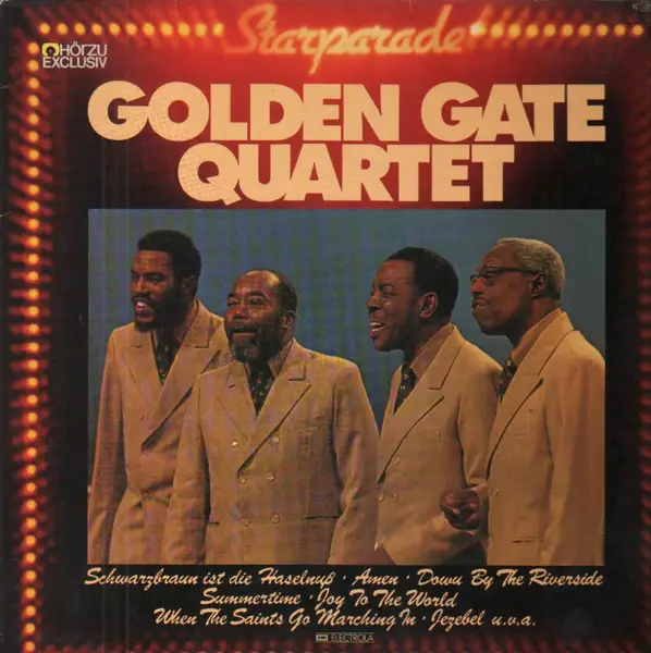 GOLDEN GATE QUARTET - Starparade - Disque 33T