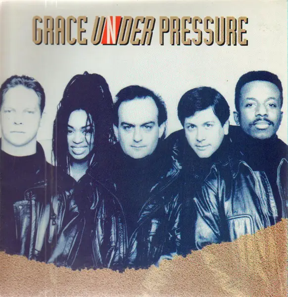 GRACE UNDER PRESSURE - Grace Under Pressure (LYRIC SHEET) - LP