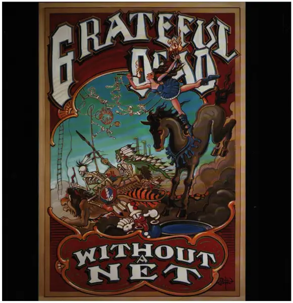 THE GRATEFUL DEAD - Without A Net - Disque 33T x 3