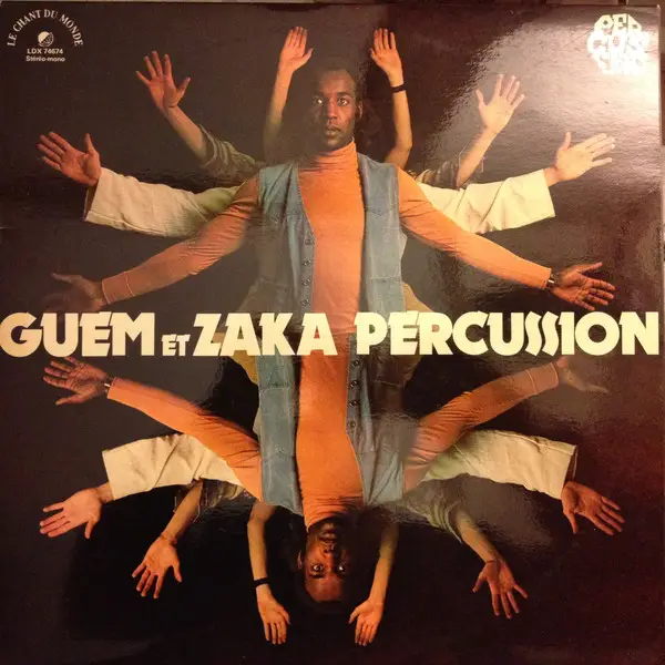 GUEM ET ZAKA PERCUSSION - Percussions (ORANGE LABELS) - Disque 33T