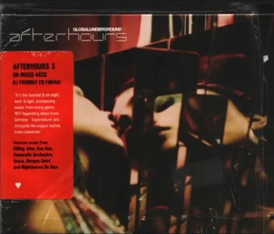 GUS GUS ; DMX  KREW ; CHARLIE ; MORGAN GEIST  ; KILLING JOKE - Global Underground Afterhours 3 - Disque CD x 4