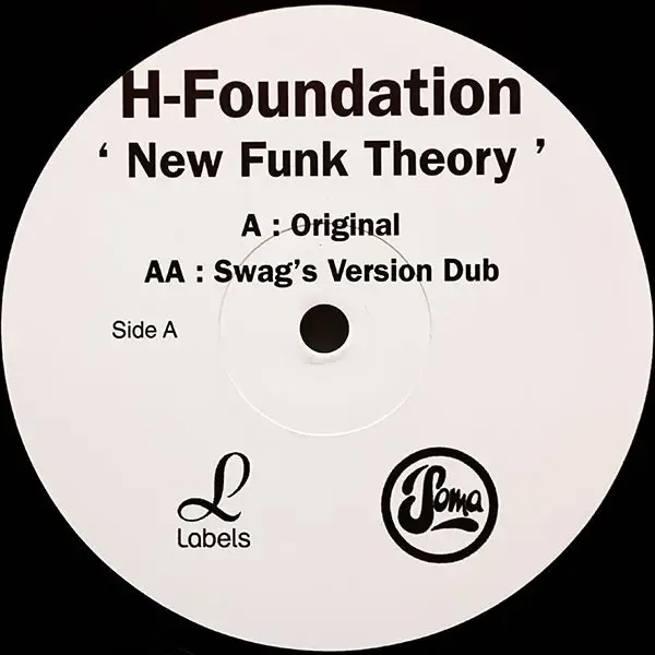 H-FOUNDATION - New Funk Theory - 12 inch x 1