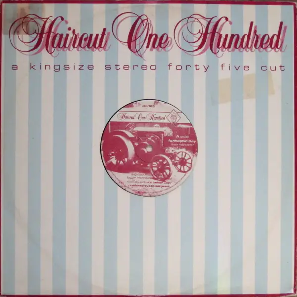 HAIRCUT ONE HUNDRED - Fantastic Day - Disque Maxi 45T