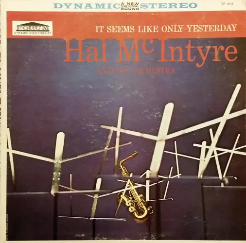 HAL MCINTYRE AND HIS ORCHESTRA , JEANNE MCMANUS - It Seems Like Only Yesterday - Disque 33T