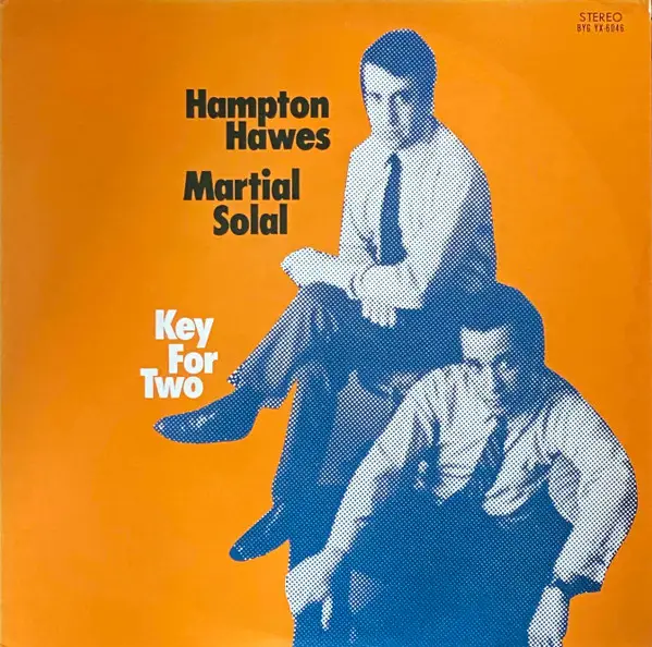 HAMPTON HAWES - MARTIAL SOLAL - Key For Two - Disque 33T