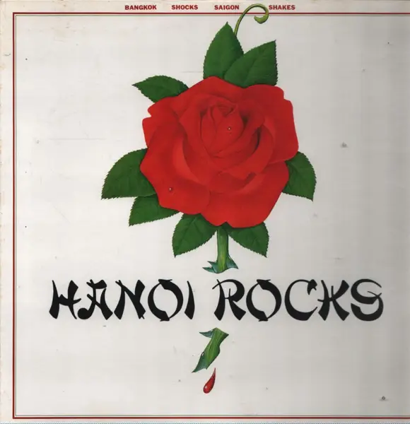 HANOI ROCKS - Bangkok Shocks Saigon Shakes Hanoi Rocks (+ INSERT) - LP