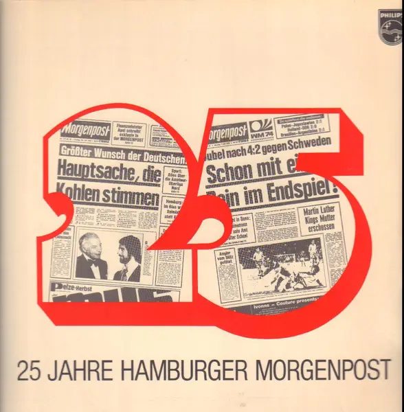 HANS-ARNO SIMON / LYS ASSIA / THE MERRY MILLER SINGERS A.O. - 25 Jahre Hamburger Morgenpost - LP