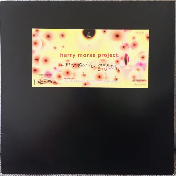 HARRY MORSE PROJECT - #1 - Disque Maxi x 1