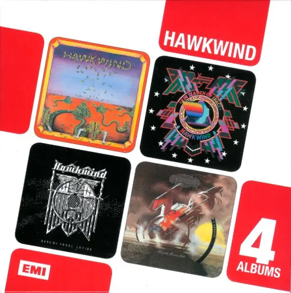 HAWKWIND - 4 Albums (CD BOX) - Disque CD x 4