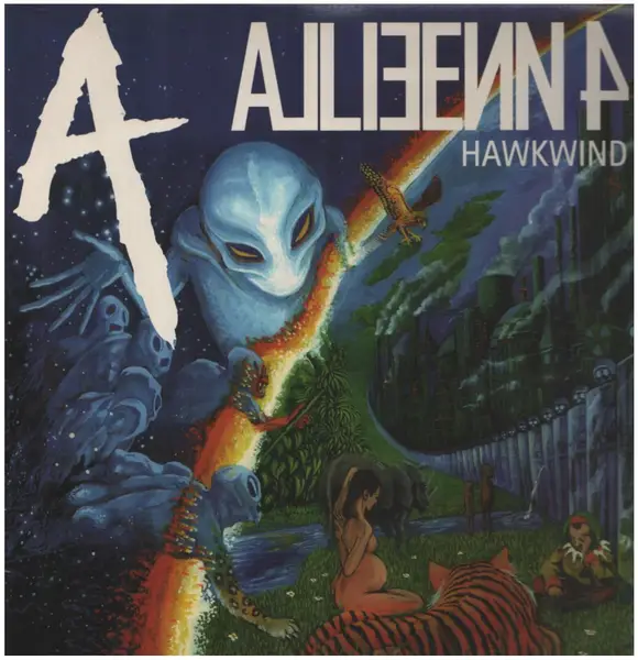 HAWKWIND - Alien 4 - Disque 33T x 2