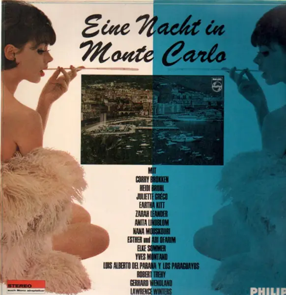HEIDI BRÜHL, JULIETTE GRÉCO, YVES MONTAND... - Eine Nacht in Monte Carlo - Disque 33T