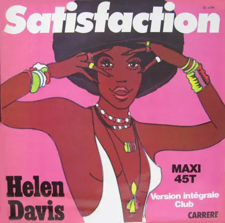 HELEN DAVIS (2) - Satisfaction - Disque Maxi 45T