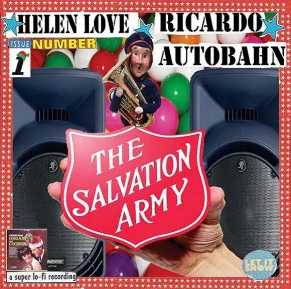 HELEN LOVE AND RICARDO AUTOBAHN - The Salvation Army (RED VINYL/ LTD ED) - Disque 45T x 1