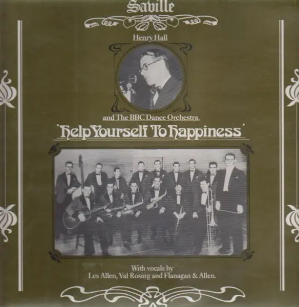 HENRY HALL AND THE BBC DANCE ORCHESTRA - Help Yourself To Happiness - Disque 33T