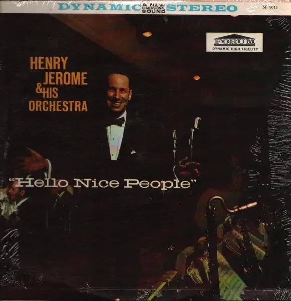 HENRY JEROME AND HIS ORCHESTRA - Hello Nice People - Disque 33T