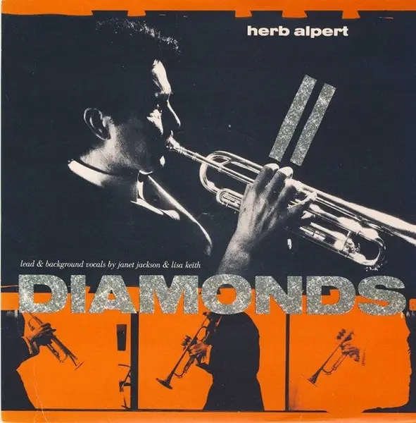 HERB ALPERT - Diamonds - Disque 45T x 1