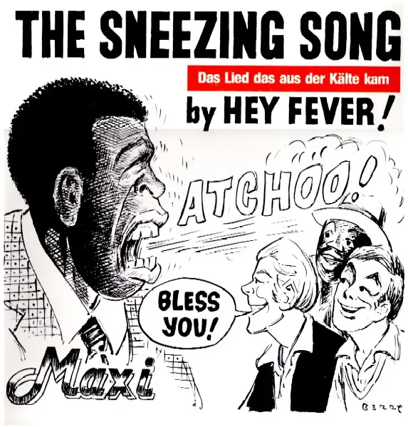 HEY FEVER! - The Sneezing Song - 12 inch x 1
