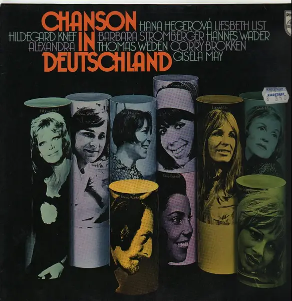 HILDEGARD KNEF, HANA HEGEROVÁ, LIESBETH LIST - Chanson in Deutschland - LP
