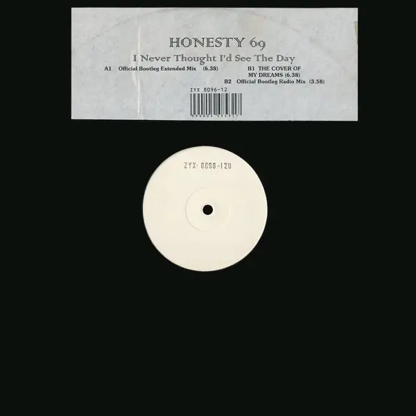 HONESTY 69 - I Never Thought I'd See The Day - Disque Maxi x 1