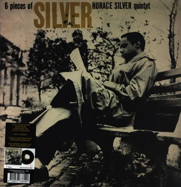 HORACE SILVER QUINTET - 6 Pieces of Silver (180G / HIGH QUALITY / REISSUE / LIMITED EDITION) - LP