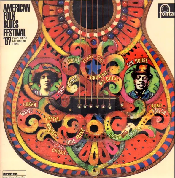HOUND DOG TAYLOR, BUKKA WHITE A.O. - American Folk Blues Festival '67 - LP