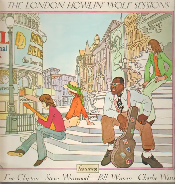 HOWLIN' WOLF - The London Howlin' Wolf Sessions - Disque 33T