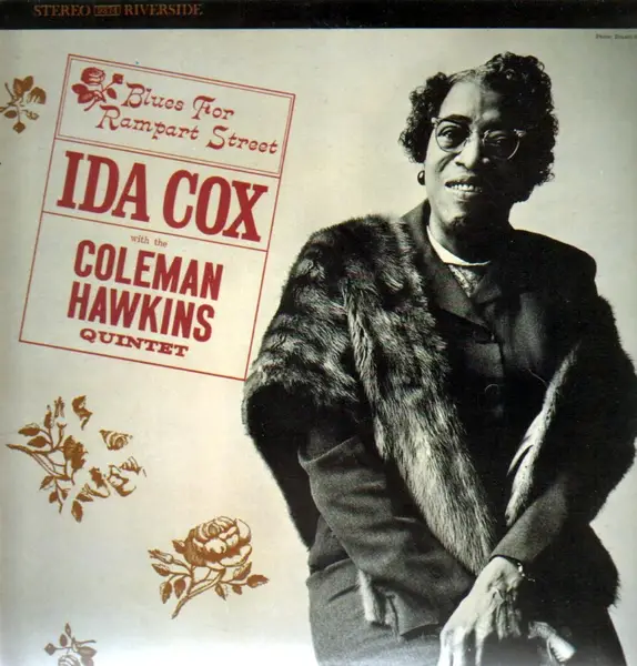 IDA COX - Blues For Rampart Street - Disque 33T