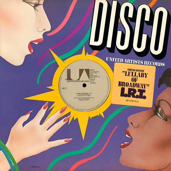 I.R.T. / WINIFRED SHAW - Lullaby Of Broadway - Disque Maxi 45T