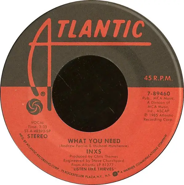 Inxs What You Need