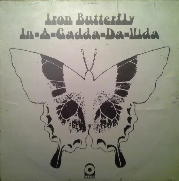 IRON BUTTERFLY - In-A-Gadda-Da-Vida - Disque 33T
