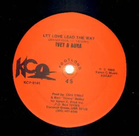 IVET & AURA / THE GROVE BAND - Let Love Lead The Way / Love Is The Only Way - 12 inch x 1