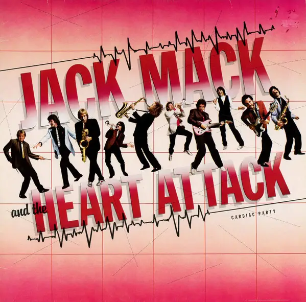 JACK MACK AND THE HEART ATTACK - Cardiac Party - Disque 33T
