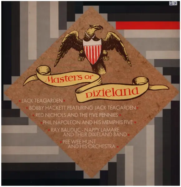 JACK TEAGARDEN, BOBBY HACKETT, RED NICHOLS, PHIL NAPOLEON... - Masters of Dixieland - LP