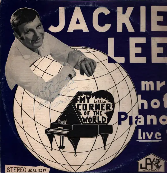 JACKIE LEE - My Little Corner Of The World (SIGNED) - Disque 33T