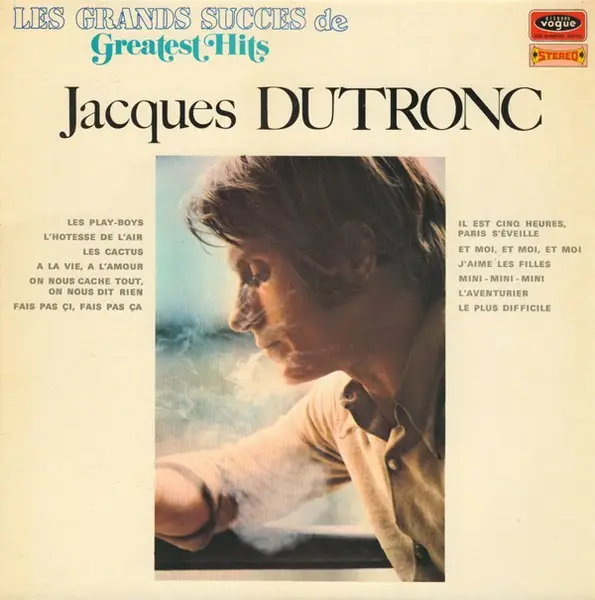 JACQUES DUTRONC - Les Grands Succès De - Greatest Hits - LP