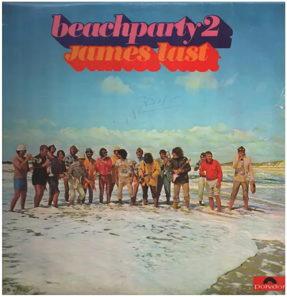 JAMES LAST , JAMES LAST HIS ORCHESTRA AND SINGERS - Beach Party 2 - Disque 33T