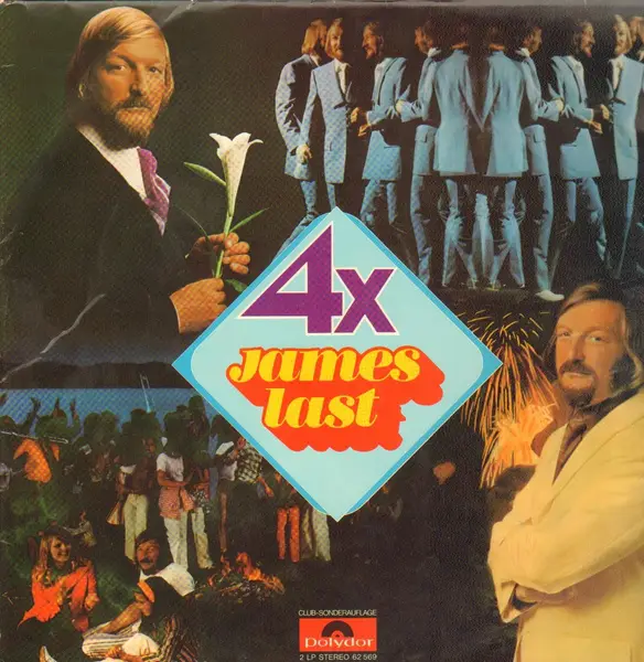 JAMES LAST - 4 x James Last - Disque 33T x 2
