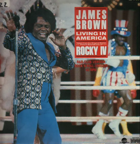 JAMES BROWN - Living In America - 12 inch 45 rpm
