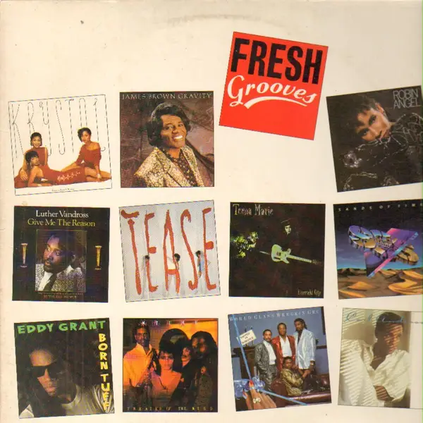 JAMES BROWN, MTUME, KRYSTAL A.O. - Fresh Grooves - Disque 33T